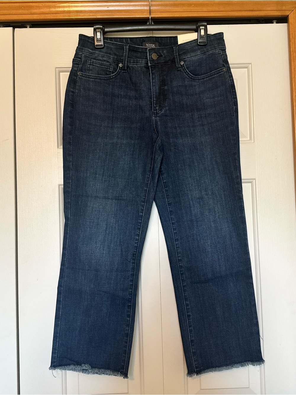 NYDJ Marilyn Straight Ankle Jeans Stretch Denim Size‎ 8 Petite NWT
